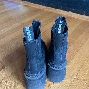 Sorel Black Leather Boots